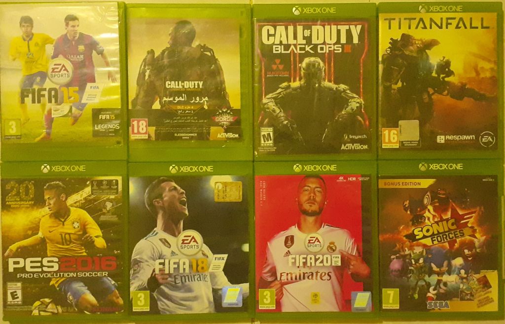 10 Jeux Xbox One en bon état