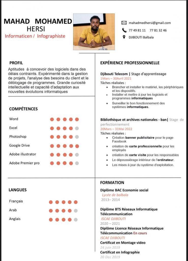 Demande emploi BTS réseau informatique