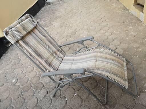 2 fauteuils d\'extérieurs pliables