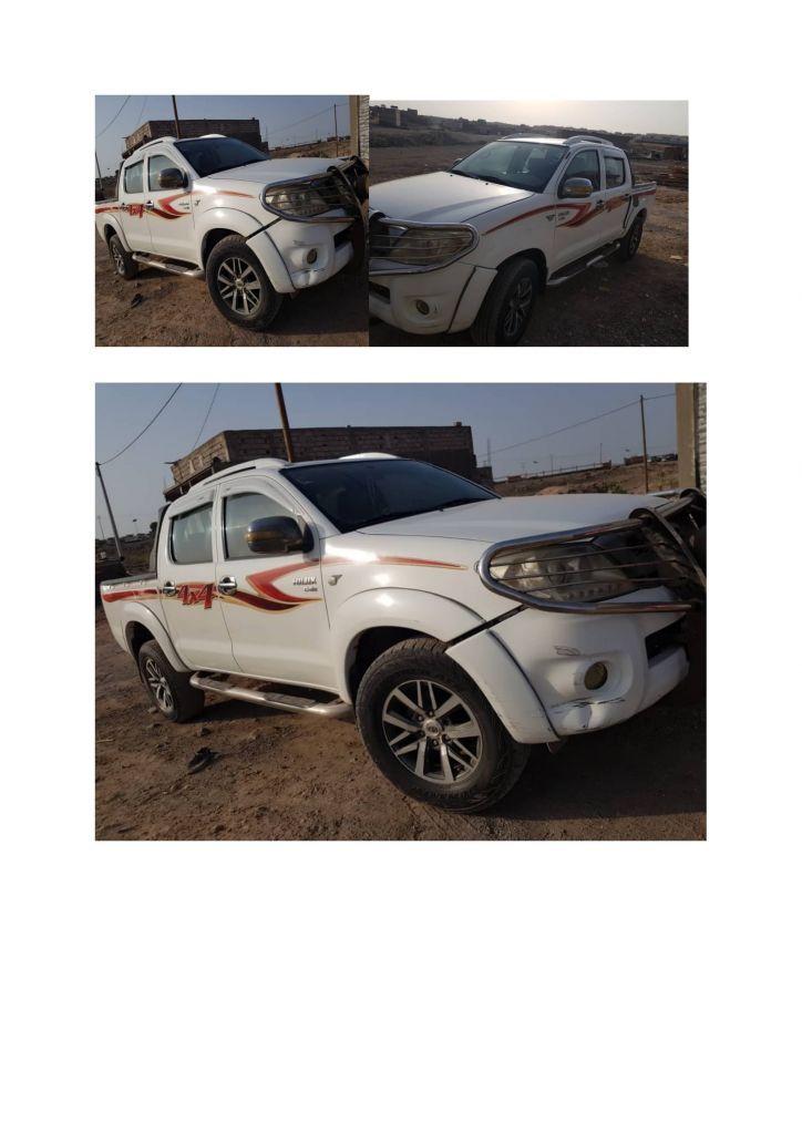 Pick UP Hilux location