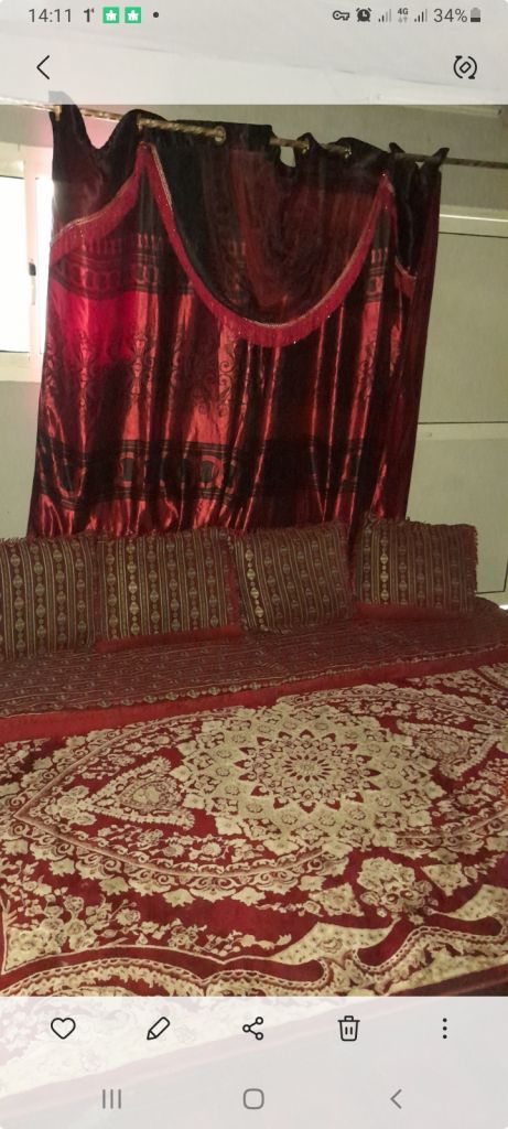 Qaci avec ses 3 matelas