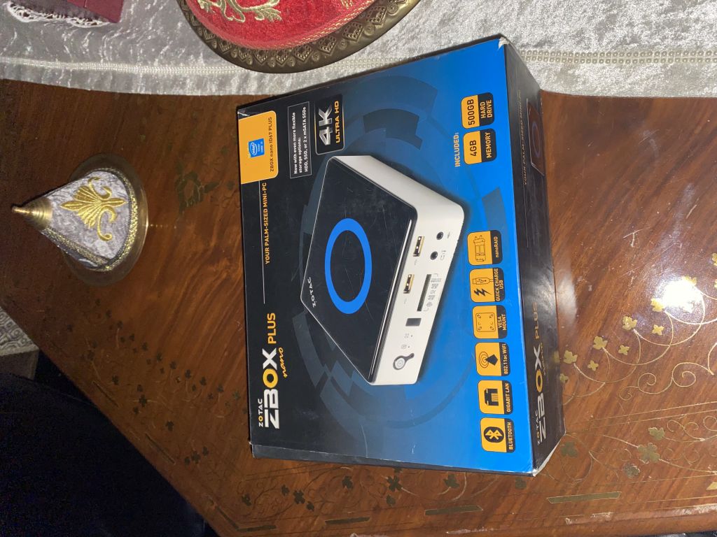 Mini PC Zotac Zbox plus nano ID67