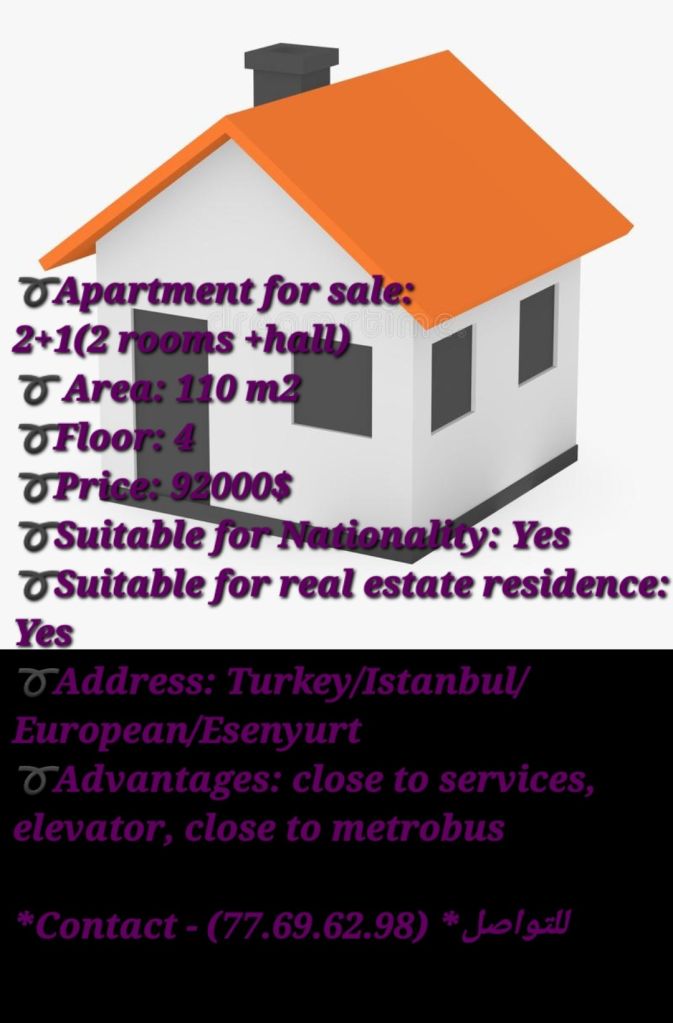 Maison 110 m2 en Turquie