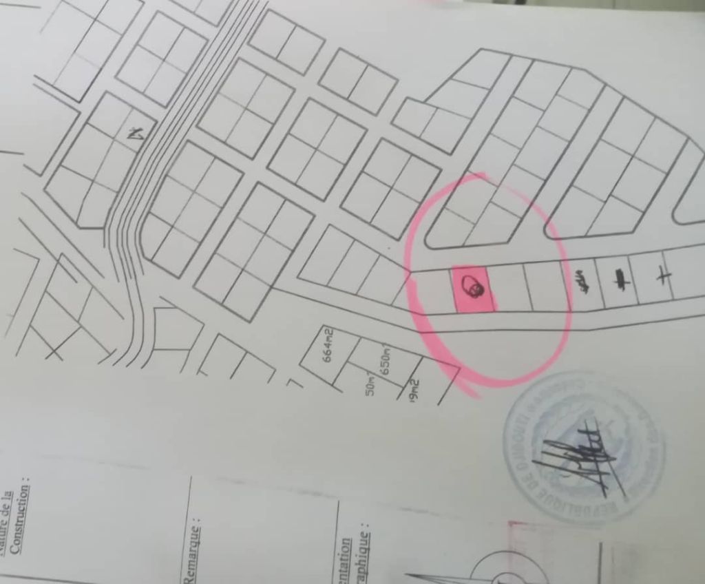 Parcelle avec titre foncier à Arta à Djibouti