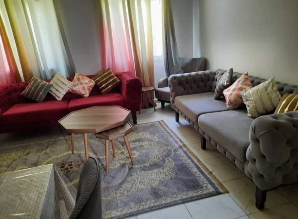 Salon en bois solide