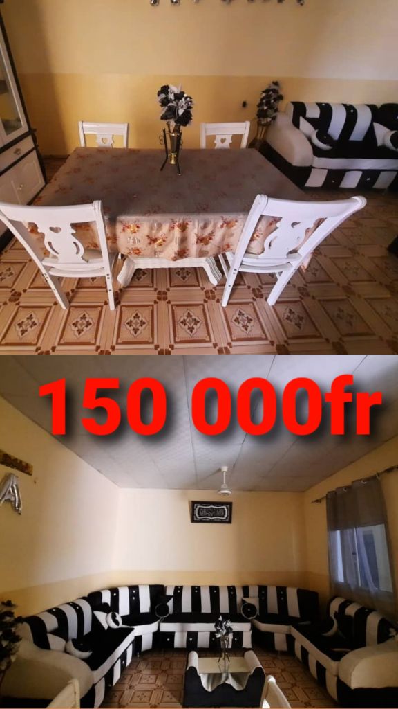 Salon et table à manger KIFAYA meubles