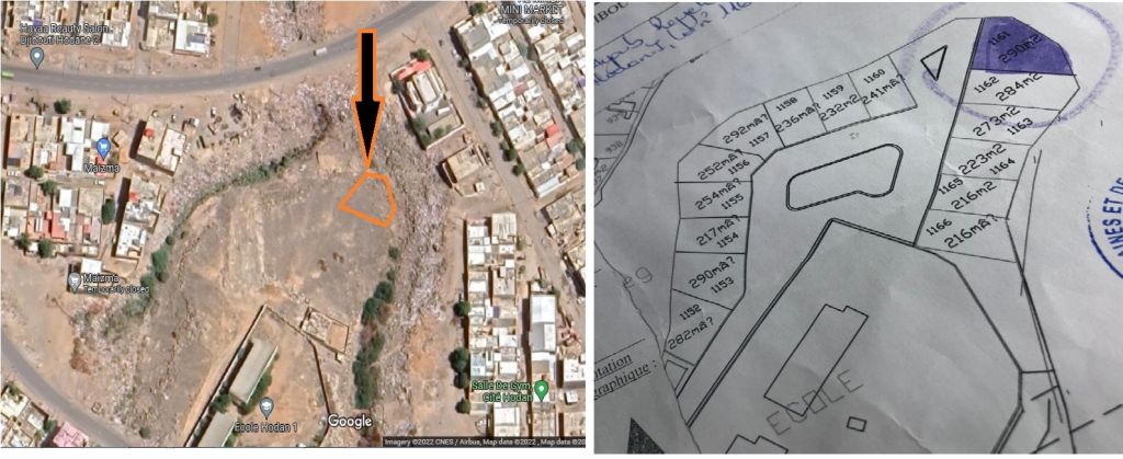 Terrain à cité Hodan 1