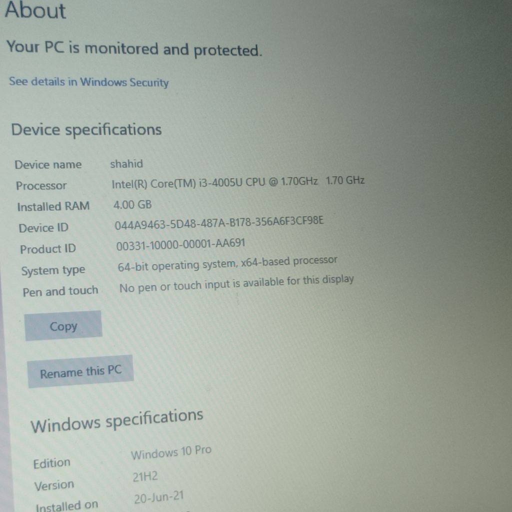 Dell laptop i3 à Djibouti