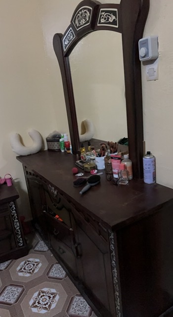 King size Lit et commande + accessoires