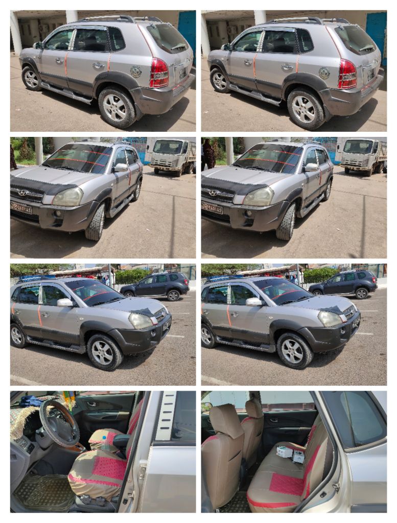 Véhicule de Marque Hyundai Tucson Année 2004.
