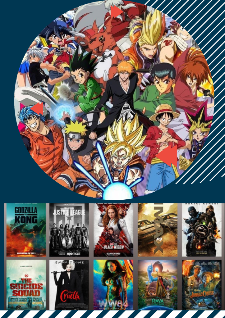 Films et série et manga illimités