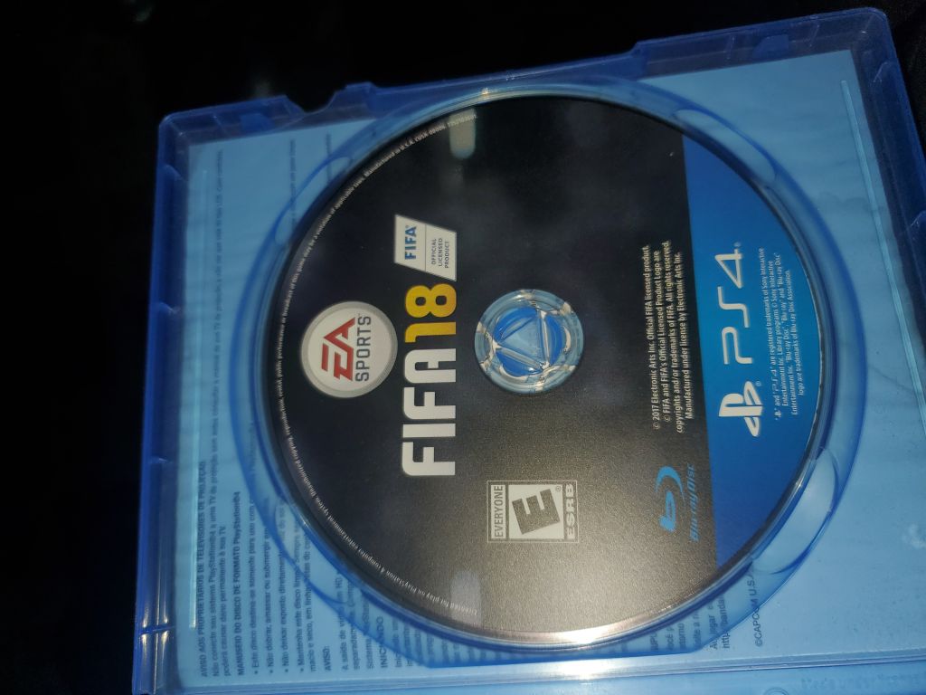 FIFA 18 CD ps4