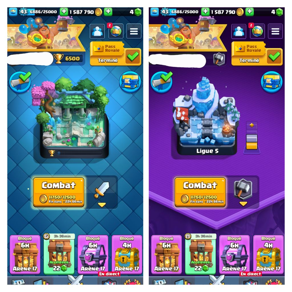 Compte Clash Royale à vendre à Djibouti