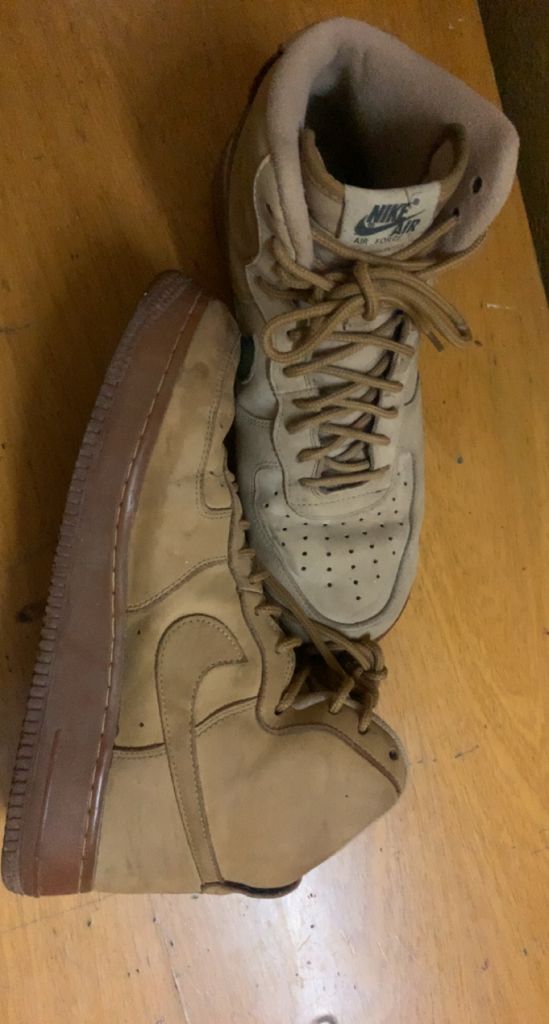 baskets air force 1 en cuir