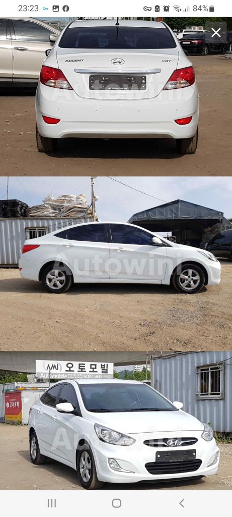 Trés bonne Voiture Hyundai Accent 2015 48.000 km