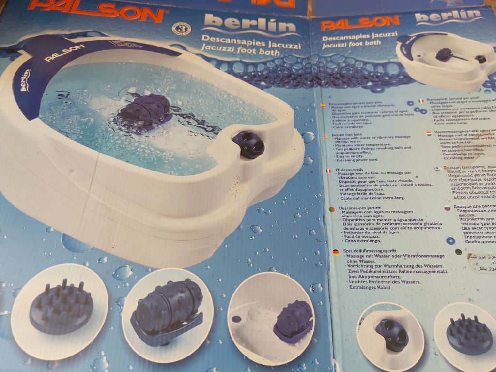 Appareil De Massage Des Pieds Relax By Okoia Thalasso FSP6 - NEUF Jamais Servi