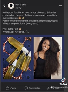 Huile qui favorise la Pousse des Cheuveux