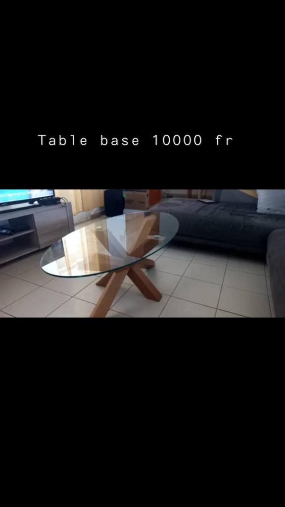 Table basse a vendre à Djibouti