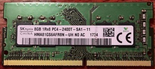 Memoire RAM pour PC Portable