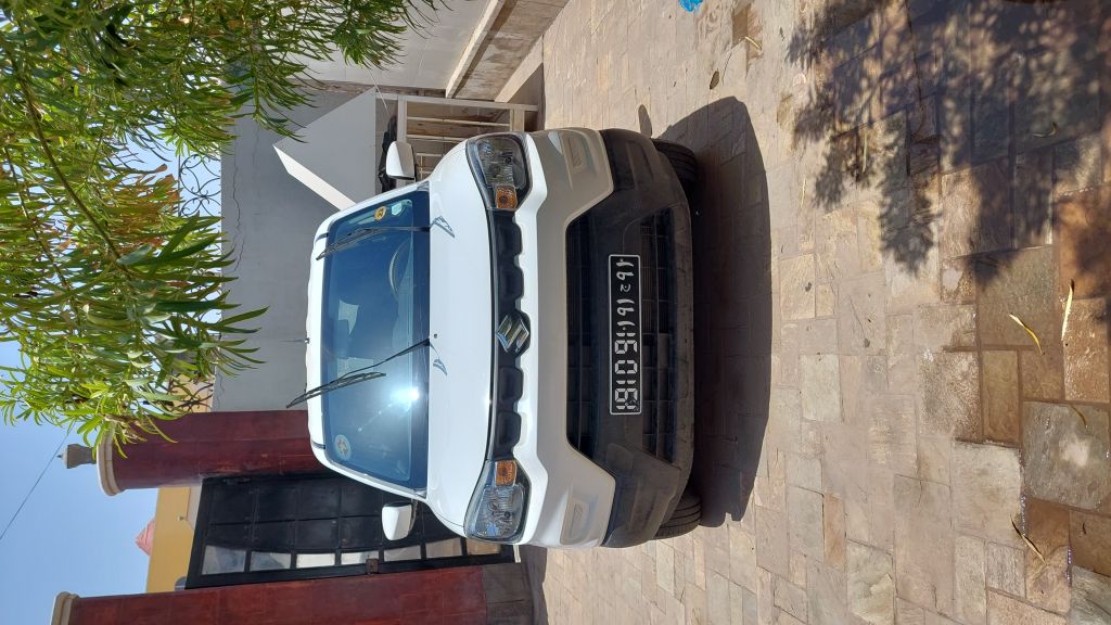 Voiture Suzuki Spresso Année 2021 de couleur BLanche.