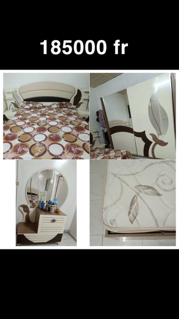 Chambre a coucher Presque neuf avec un matelas medical