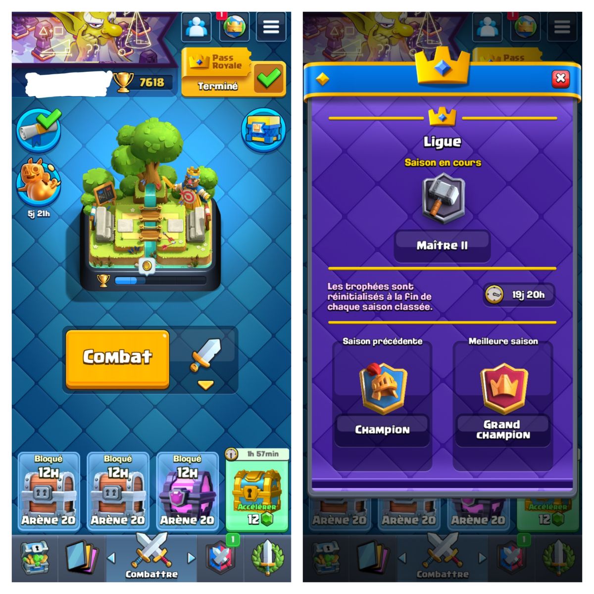 Compte Clash Royale à vendre à Djibouti