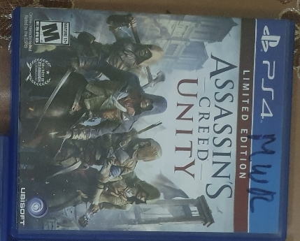 Vends un CD ps4 Assassin Creed Unity