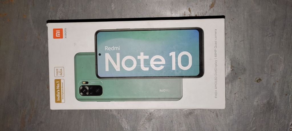 Smartphone Redmi Note 10 de Couleur vert