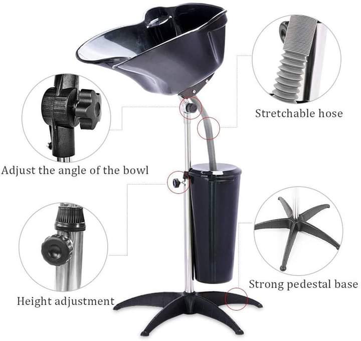 Support Sèche-Cheveux Sur Pied Réglable - Mains Libres Pour Toilettage Chien/Chat, Hauteur 45-150cm, Base à Eau