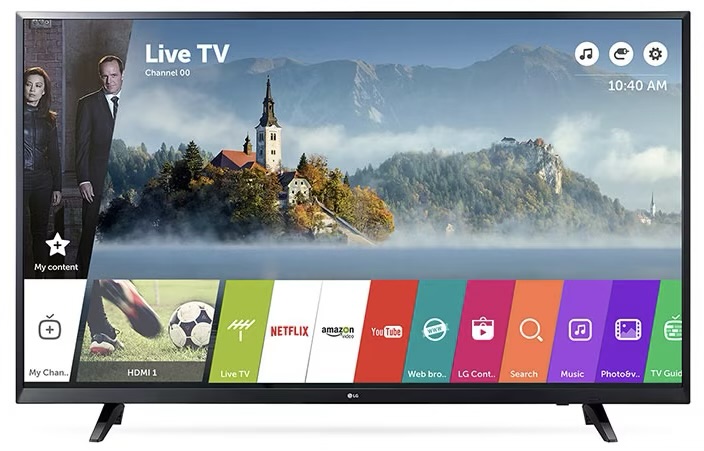 TV LG 43” pouce smart