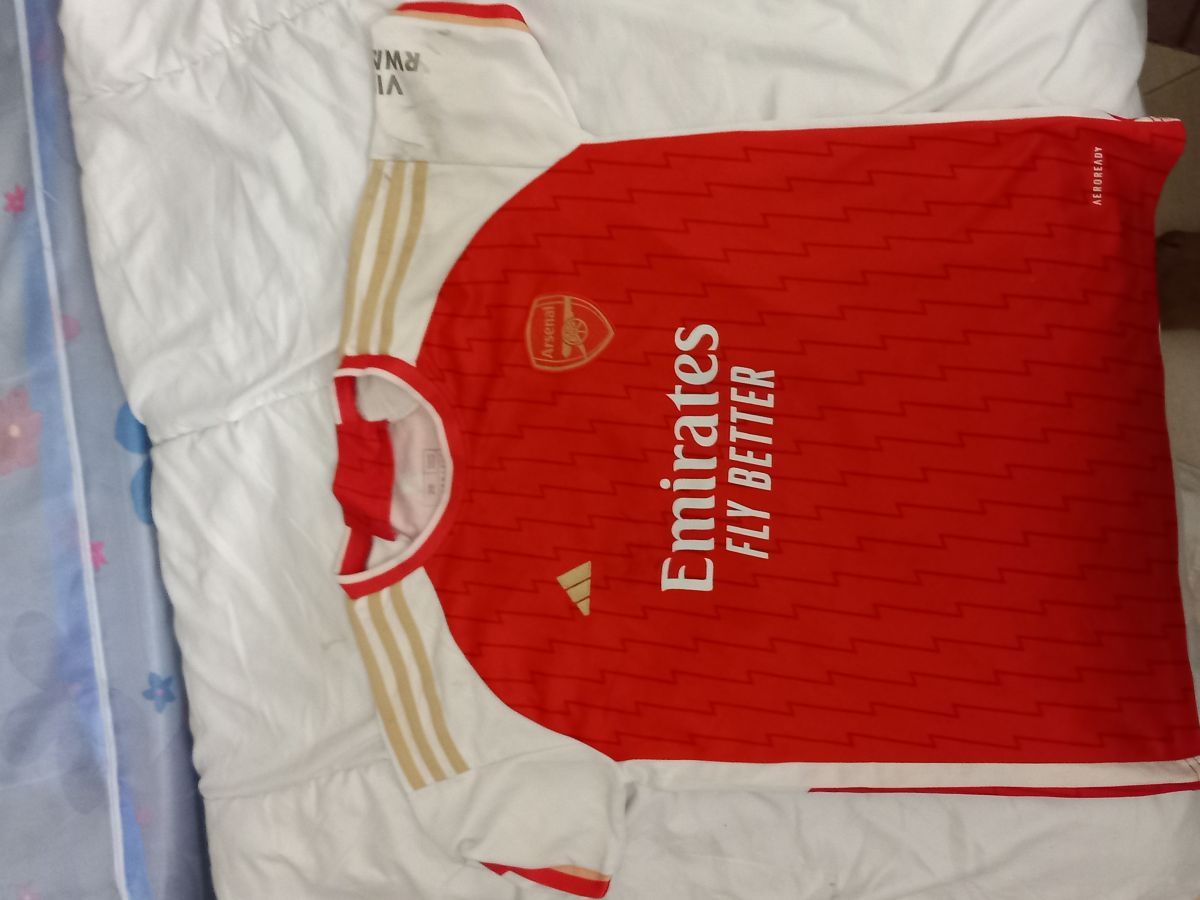Maillot Domicile Arsenal 2006-08 - Nike - Enfant 10-12 Ans (140-152) Très Bon état