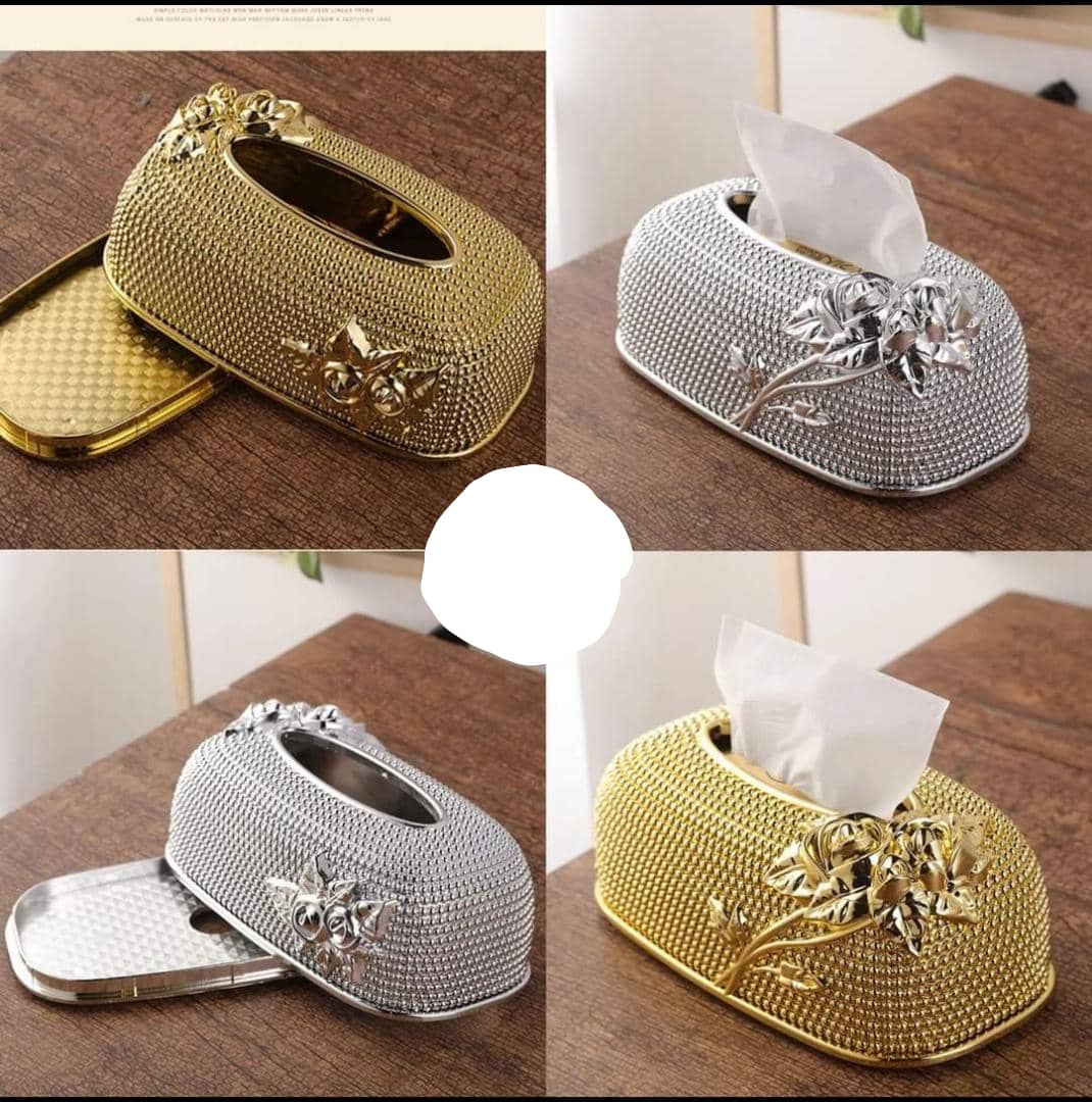 Support à Mouchoirs De Voiture En Cuir PU - Motif écossais étanche - Universel Pour Tableau De Bord, Console - 17x12x8,5 Cm - 9