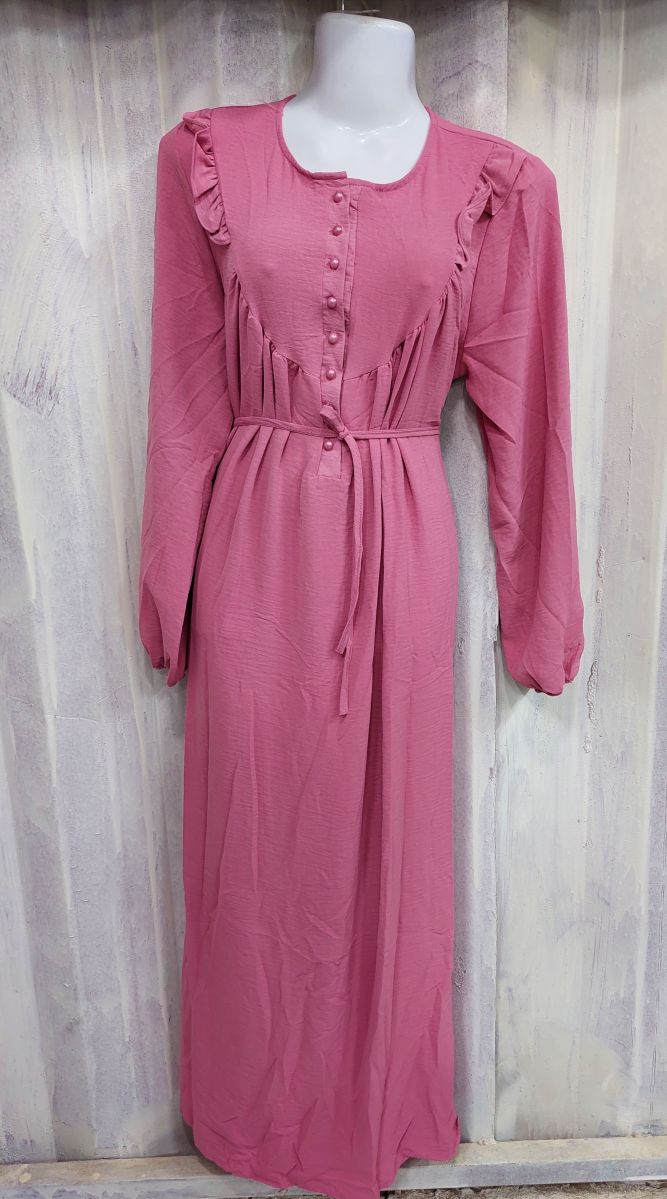 Robe Mi-Longue Élégante et Confortable pour Femme