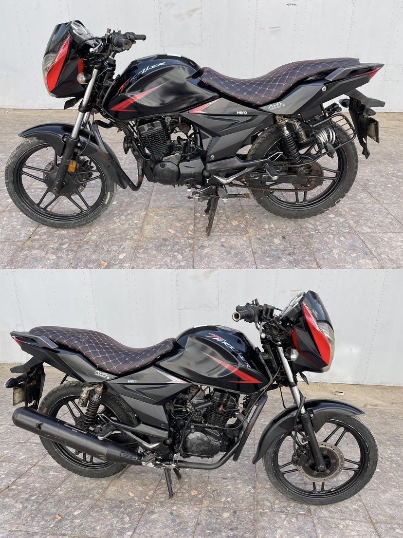 Moto Hero Thriller 150 en bon état, vidange récente - Batterie à recharger