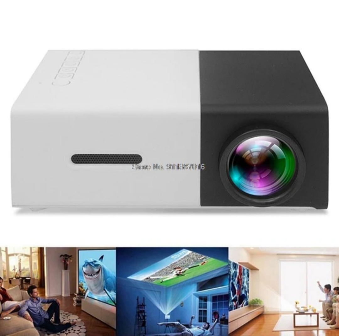 Mini projecteur portable, 2 couleurs disponibles