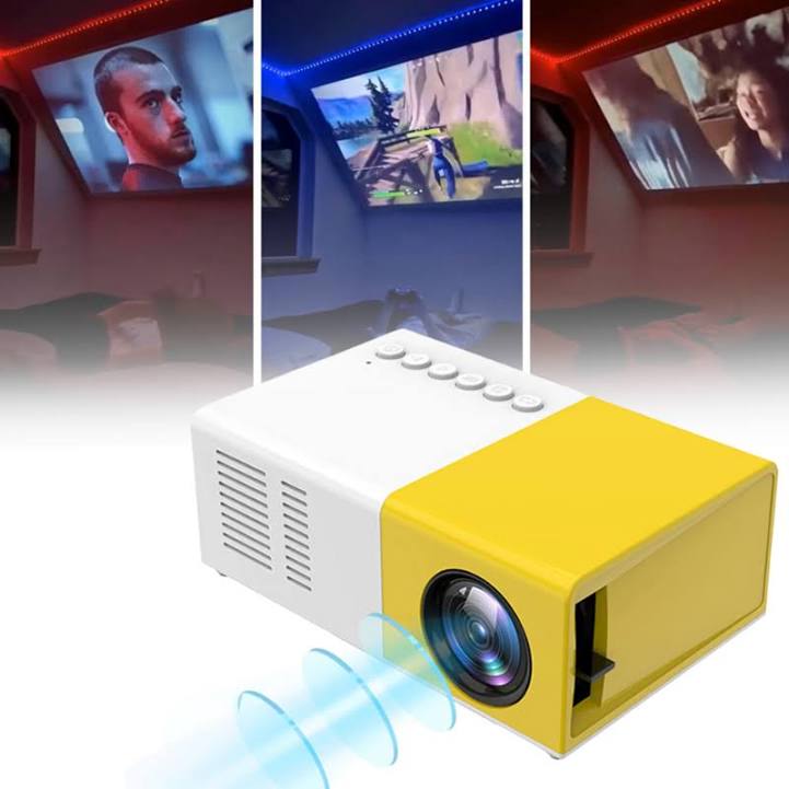 Mini projecteur neuf,disponible en noir ou jaune
