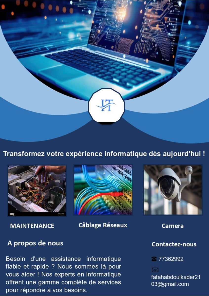 Assistance informatique de qualité avec nos experts en informatique