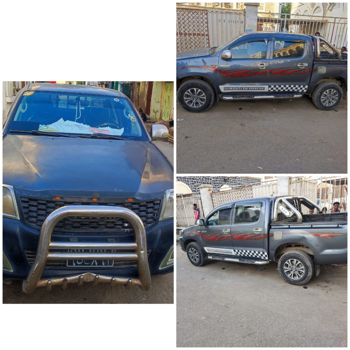 Toyota Hilux 2015, diesel, climatisation en parfait état