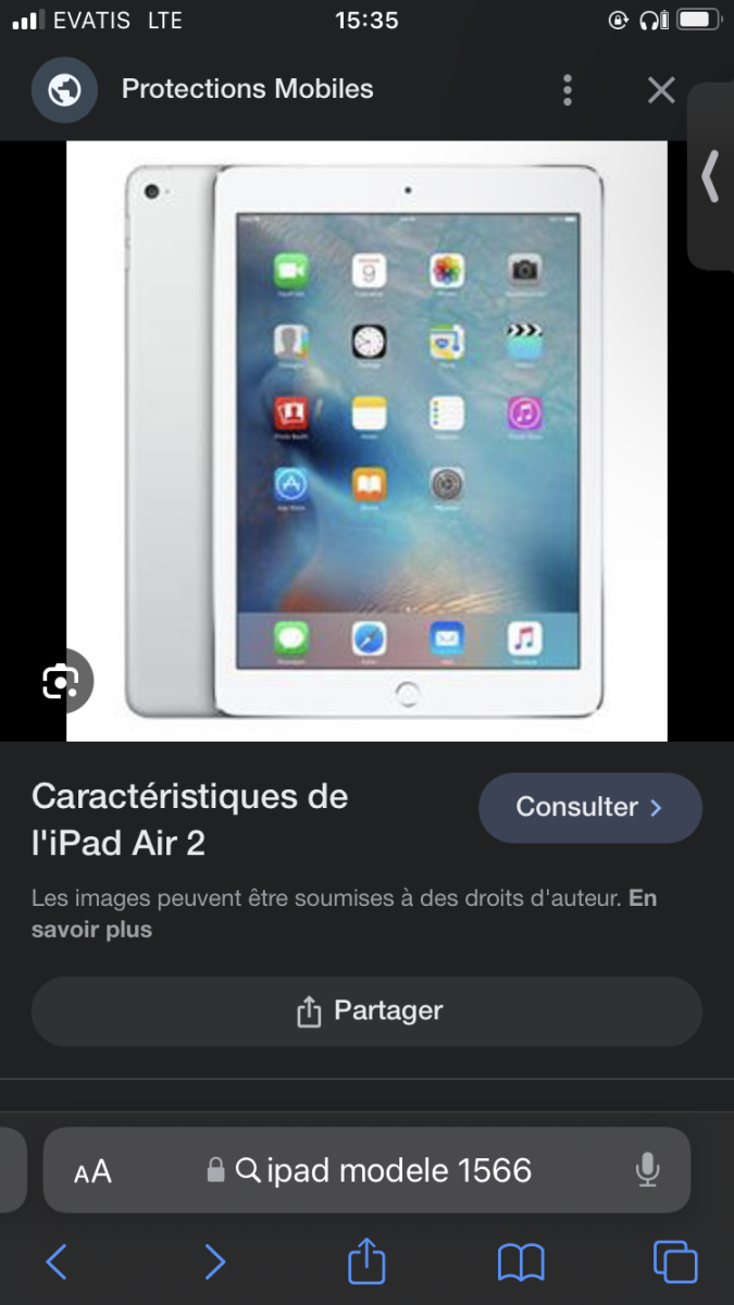 iPad Air 2, modèle 1566, excellent état, prix négociable à Djibouti