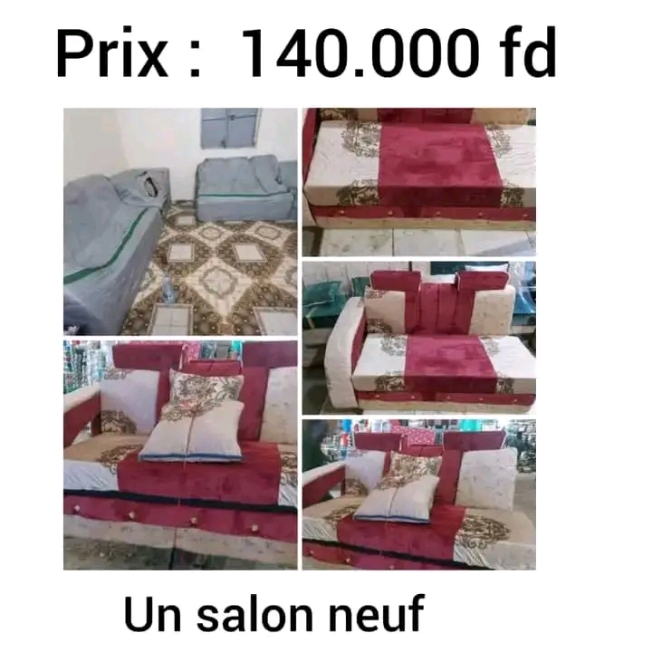 Salon neuf acheté mais pas installé