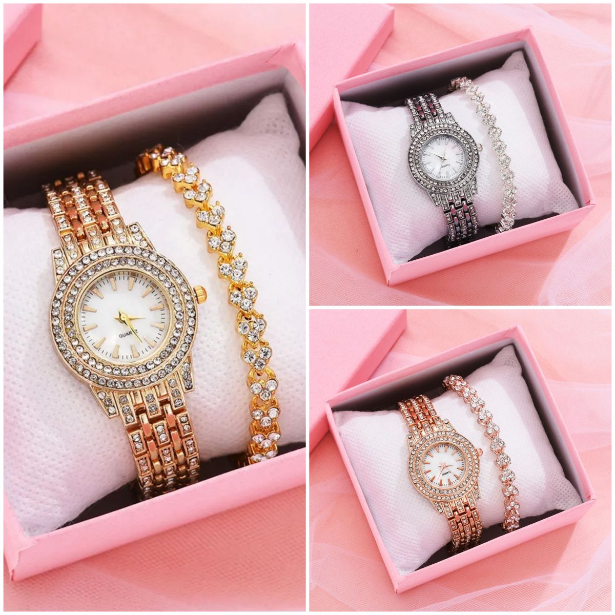 Montre et Bracelet pour Femme - Livraison Gratuite !