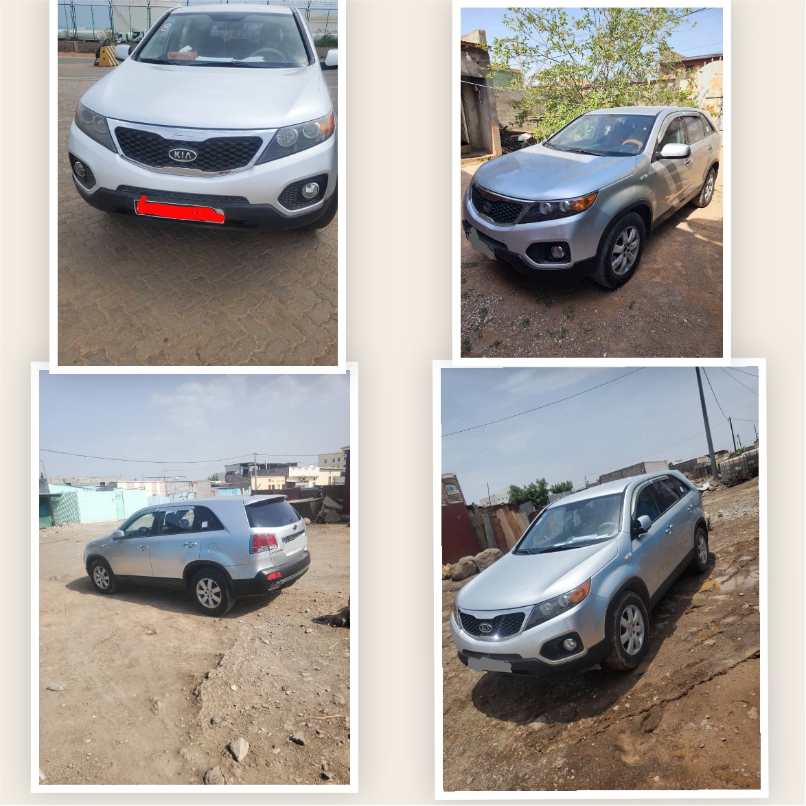 Kia Sorento 2012, bon état, climatisation, intérieur propre