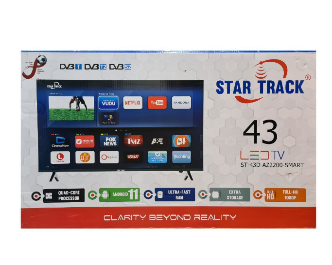 Écran plat 43 pouces, comme neuf, utilisé 1 mois