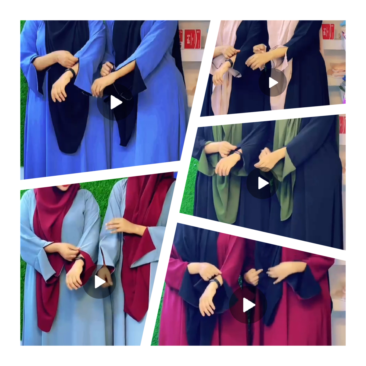 Nouvelle abaya et hijab pour l\'Aïd