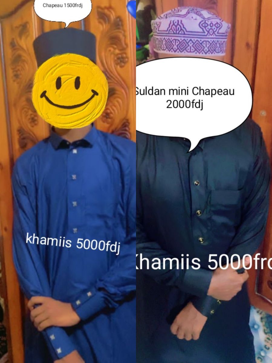 Khamiis homme/garçon en coton - MURIH Maison du Khamiis