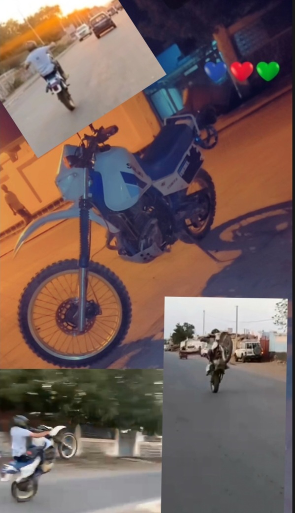 Moto Suzuki 650 cm3 - Puissante et en excellent état