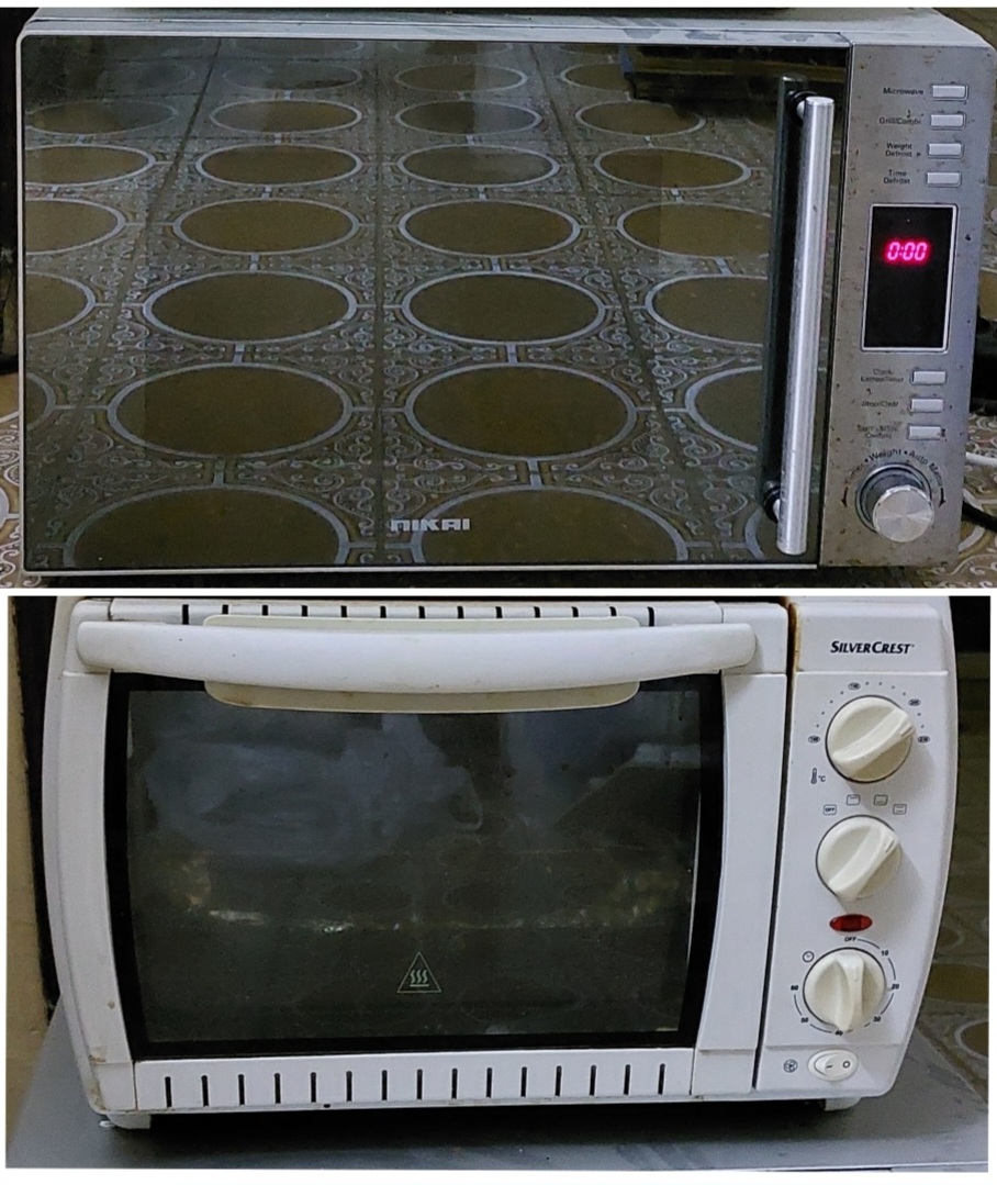 Four à micro-ondes et mini four en bon état à vendre