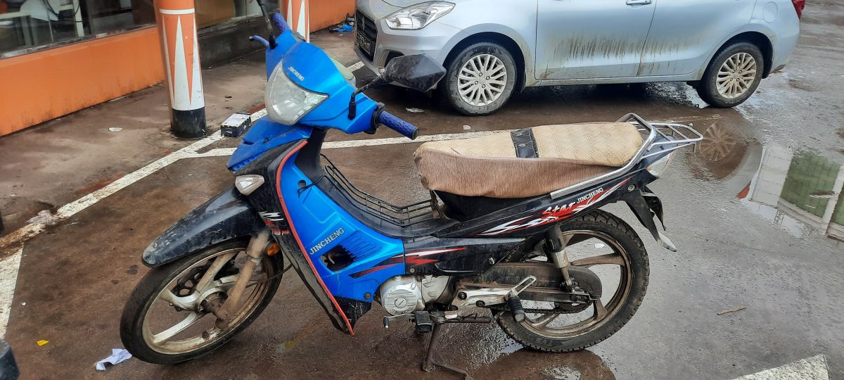 Moto bien entretenue