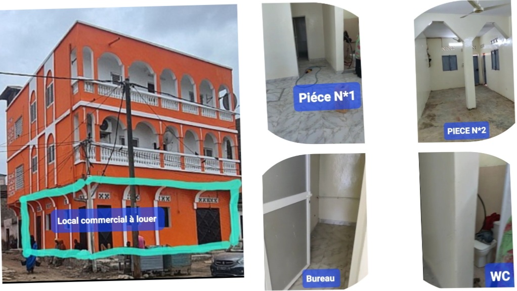 Local commercial de 130m2 à louer au cœur de l\'Avenue Nasser