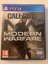 Jeu PS4 CALL OF DUTY Modern Warfare 1, comme neuf, prix négociable